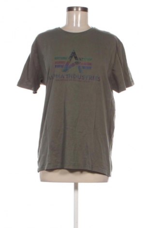 Dámské tričko Alpha Industries, Velikost L, Barva Zelená, Cena  379,00 Kč