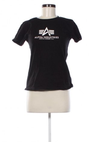 Damen T-Shirt Alpha Industries, Größe S, Farbe Schwarz, Preis € 14,12