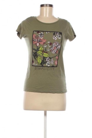 Γυναικείο t-shirt Beloved, Μέγεθος S, Χρώμα Πράσινο, Τιμή 8,98 €