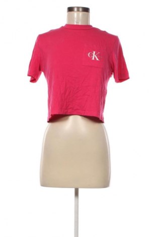 Tricou de femei Calvin Klein Jeans, Mărime S, Culoare Roz, Preț 94,99 Lei