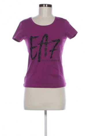 Damen T-Shirt Emporio Armani, Größe S, Farbe Lila, Preis 69,99 €