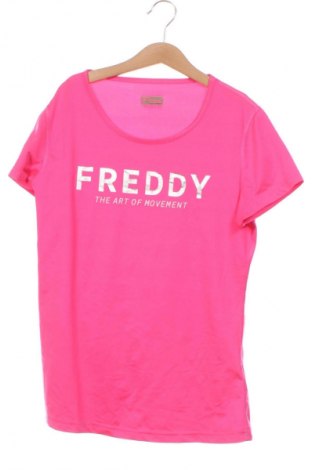 Γυναικείο t-shirt Freddy, Μέγεθος XS, Χρώμα Ρόζ , Τιμή 12,99 €