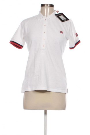 Tricou de femei Geographical Norway, Mărime XL, Culoare Alb, Preț 405,99 Lei