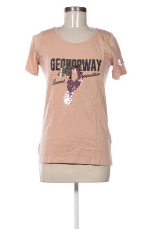 Tricou de femei Geographical Norway, Mărime L, Culoare Mov deschis, Preț 211,99 Lei