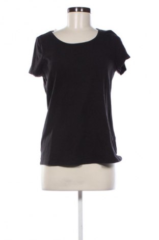 Γυναικείο t-shirt Gina, Μέγεθος M, Χρώμα Μαύρο, Τιμή 9,38 €