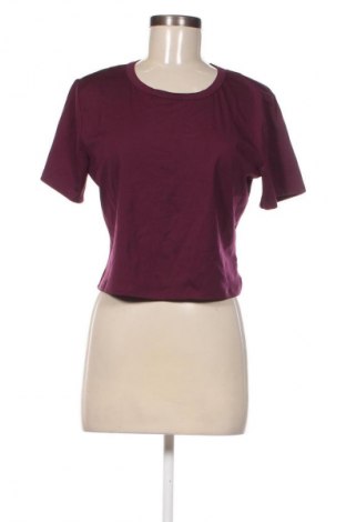 Damski T-shirt H&M, Rozmiar XL, Kolor Fioletowy, Cena 45,99 zł