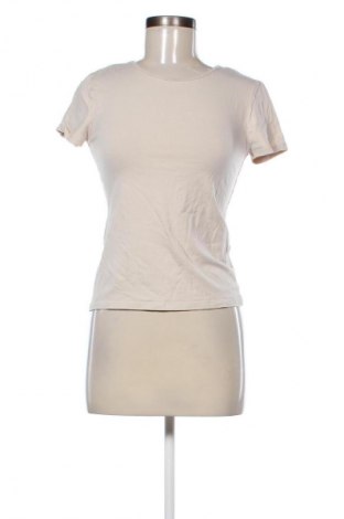 Damski T-shirt H&M, Rozmiar S, Kolor Beżowy, Cena 39,00 zł