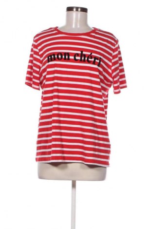 Damski T-shirt H&M, Rozmiar L, Kolor Kolorowy, Cena 40,45 zł