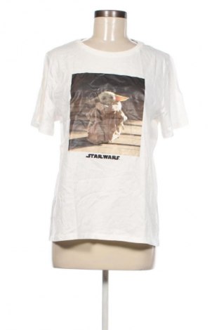 Damen T-Shirt H&M L.O.G.G., Größe M, Farbe Ecru, Preis 11,99 €