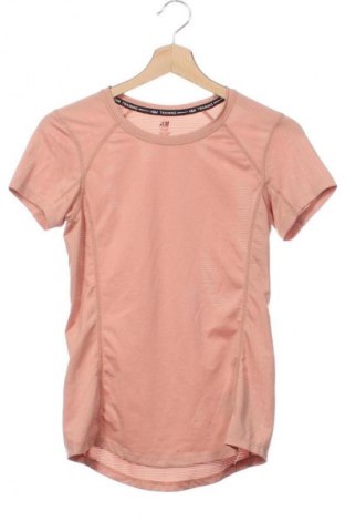 Γυναικείο t-shirt H&M Sport, Μέγεθος XS, Χρώμα Ρόζ , Τιμή 8,99 €