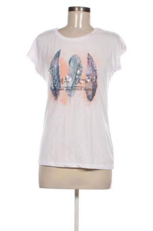 Γυναικείο t-shirt Haily`s, Μέγεθος M, Χρώμα Λευκό, Τιμή 11,99 €