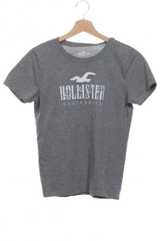 Damski T-shirt Hollister, Rozmiar XS, Kolor Szary, Cena 59,99 zł