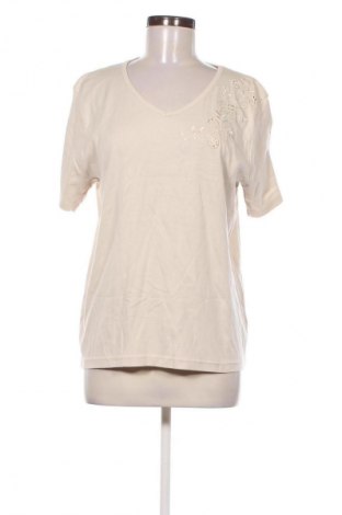 Γυναικείο t-shirt Isolde, Μέγεθος XL, Χρώμα  Μπέζ, Τιμή 10,99 €