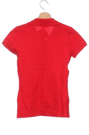 Γυναικείο t-shirt Lacoste, Μέγεθος XS, Χρώμα Κόκκινο, Τιμή 35,99 €