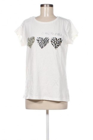Damski T-shirt Laura Torelli, Rozmiar M, Kolor Kolorowy, Cena 55,99 zł