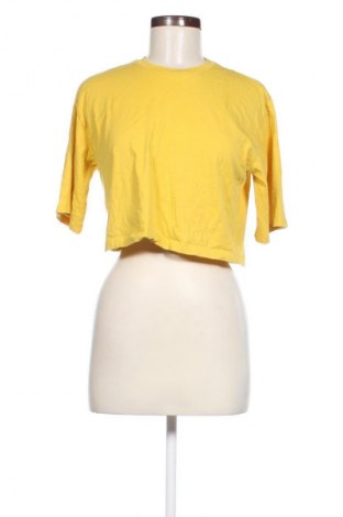 Damen T-Shirt Monki, Größe M, Farbe Gelb, Preis 5,56 €