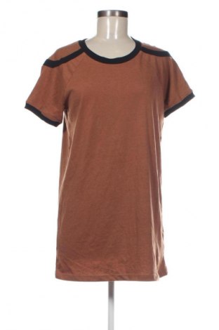 Γυναικείο t-shirt Monki, Μέγεθος S, Χρώμα Καφέ, Τιμή 4,99 €