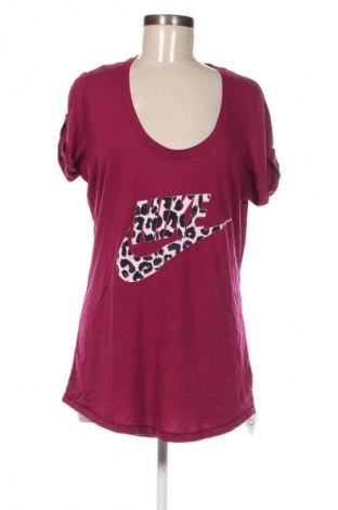Γυναικείο t-shirt Nike, Μέγεθος M, Χρώμα Βιολετί, Τιμή 17,99 €