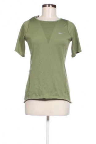 Γυναικείο t-shirt Nike, Μέγεθος S, Χρώμα Πράσινο, Τιμή 13,82 €