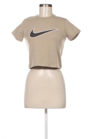 Дамска тениска Nike, Размер L, Цвят Кафяв, Цена 62,99 лв.