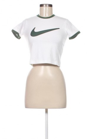 Damen T-Shirt Nike, Größe M, Farbe Weiß, Preis 42,99 €