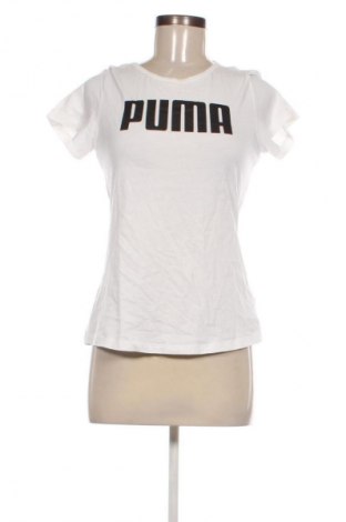 Γυναικείο t-shirt PUMA, Μέγεθος S, Χρώμα Λευκό, Τιμή 17,99 €