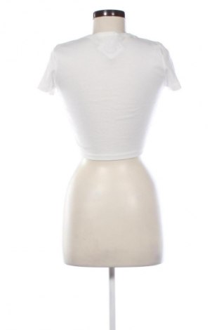 Damski T-shirt Pull&Bear, Rozmiar S, Kolor Biały, Cena 68,43 zł