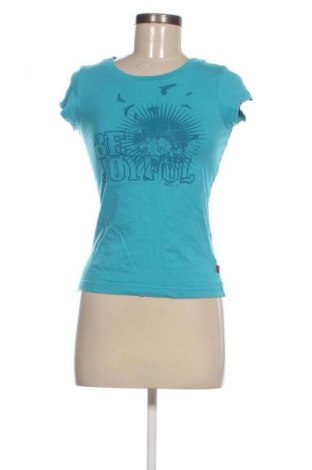 Γυναικείο t-shirt S.Oliver, Μέγεθος S, Χρώμα Μπλέ, Τιμή 9,38 €