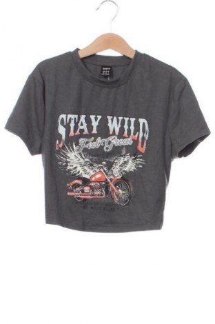 Damski T-shirt SHEIN, Rozmiar XS, Kolor Szary, Cena 55,99 zł