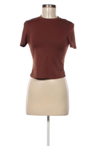 Damski T-shirt SHEIN, Rozmiar M, Kolor Brązowy, Cena 45,99 zł