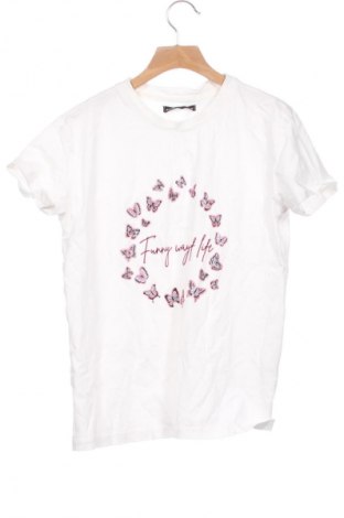 Γυναικείο t-shirt Sinsay, Μέγεθος XXS, Χρώμα Λευκό, Τιμή 8,99 €