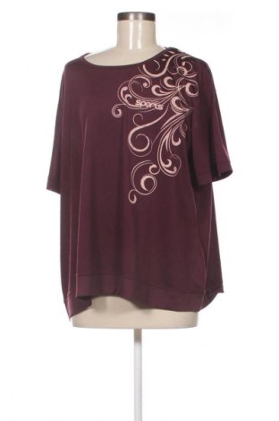 Γυναικείο t-shirt Sports, Μέγεθος XXL, Χρώμα Κόκκινο, Τιμή 8,99 €