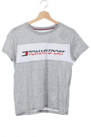 Damski T-shirt Tommy Sport, Rozmiar XS, Kolor Szary, Cena 111,99 zł