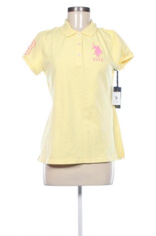 Női póló U.S. Polo Assn., Méret L, Szín Sárga, Ár 13 220 Ft