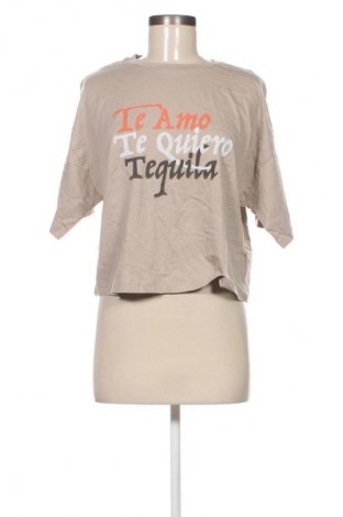 Damski T-shirt Unbranded, Rozmiar M, Kolor Beżowy, Cena 55,99 zł