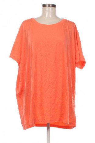 Γυναικείο t-shirt Unbranded, Μέγεθος 4XL, Χρώμα Πορτοκαλί, Τιμή 10,99 €