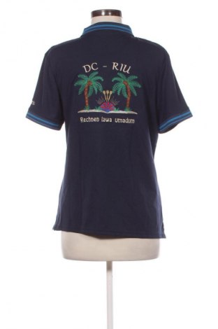 Γυναικείο t-shirt James & Nicholson, Μέγεθος L, Χρώμα Μπλέ, Τιμή 6,99 €