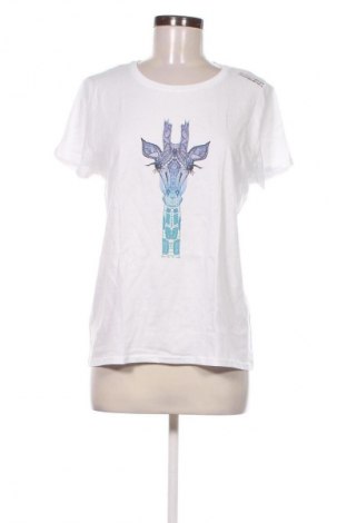 Γυναικείο t-shirt Unbranded, Μέγεθος L, Χρώμα Λευκό, Τιμή 10,99 €