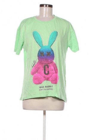 Γυναικείο t-shirt Unbranded, Μέγεθος L, Χρώμα Πράσινο, Τιμή 8,99 €