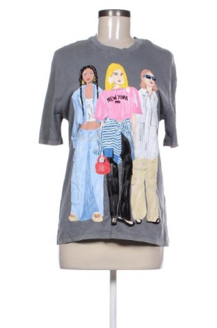 Damen T-Shirt Zara, Größe S, Farbe Mehrfarbig, Preis € 14,58