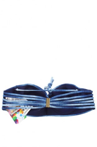 Costum de baie de damă Desigual, Mărime XL, Culoare Albastru, Preț 158,00 Lei