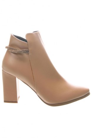 Botine de damă Alta Moda, Mărime 39, Culoare Bej, Preț 87,99 Lei