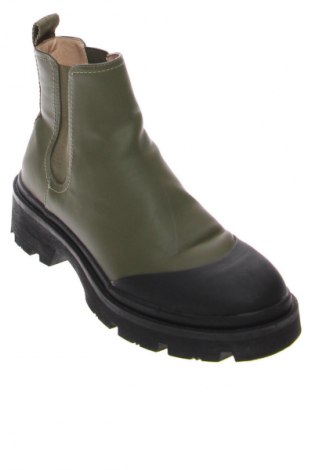 Damen Stiefeletten Zara, Größe 40, Farbe Grün, Preis 18,99 €