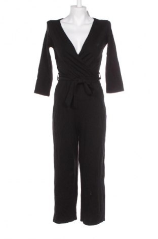 Langer Damen-Overall Bershka, Größe S, Farbe Schwarz, Preis 23,68 €