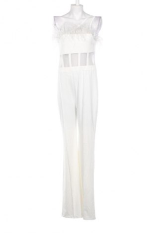 Salopetă lungă de damă Fashion nova, Mărime XL, Culoare Alb, Preț 62,99 Lei