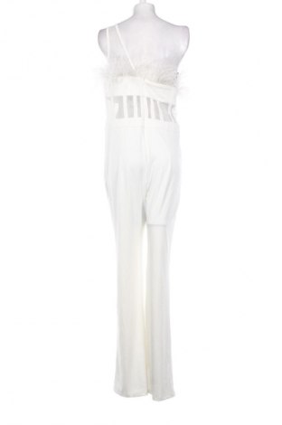 Salopetă lungă de damă Fashion nova, Mărime XL, Culoare Alb, Preț 62,99 Lei