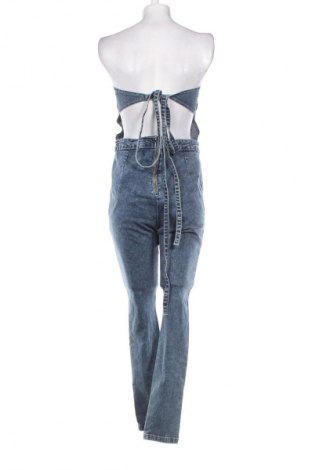 Salopetă lungă de damă Pretty Little Thing, Mărime M, Culoare Albastru, Preț 196,42 Lei