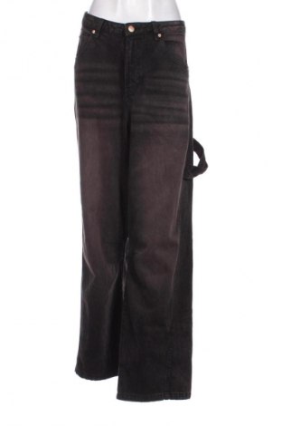 Blugi de femei Bershka, Mărime M, Culoare Negru, Preț 73,36 Lei