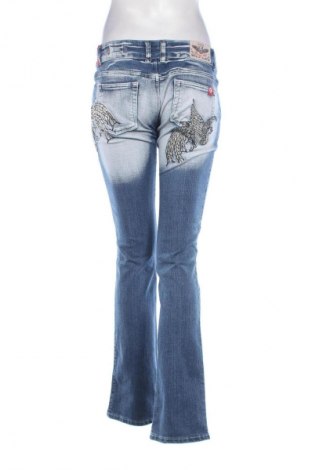 Damskie jeansy Crazy Age, Rozmiar L, Kolor Niebieski, Cena 95,81 zł