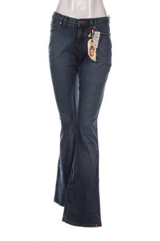 Damskie jeansy Edc By Esprit, Rozmiar M, Kolor Niebieski, Cena 305,99 zł